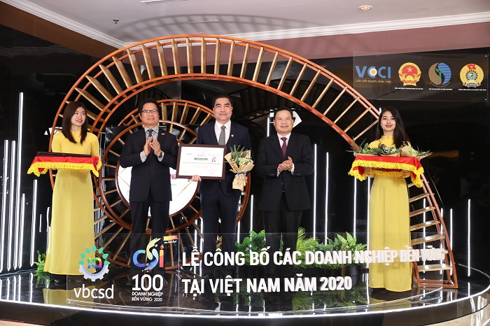Phúc Khang vinh dự vào Top doanh nghiệp bền vững Việt Nam 2020